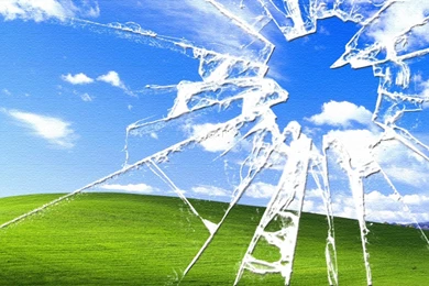 Bliss Broken Glass Wallpapers