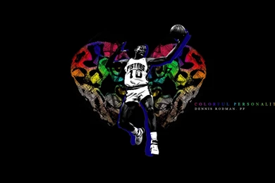 Dennis Rodman Pistons Widescreen Wallpapers