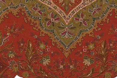 GF071131D   Paisley Wallpapers Border