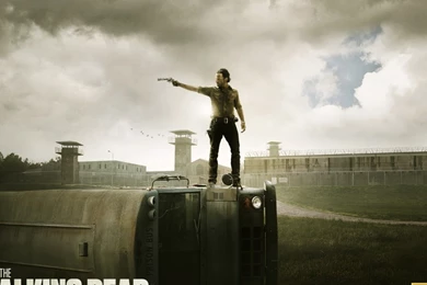 1366x768 The Walking Dead Season 2 Poster Desktop PC And Mac Wallpapers