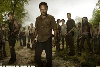 1366x768 The Walking Dead Season 2 Cast Desktop PC And Mac Wallpapers