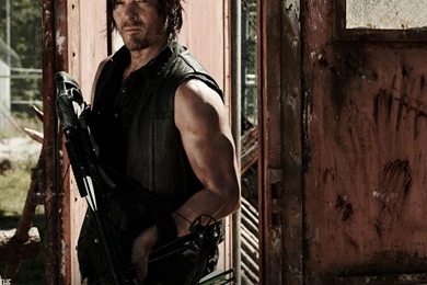 1366x768 The Walking Dead Season 4: Daryl Desktop PC And Mac Wallpapers