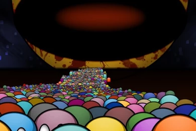 Evil Pac Man iPhone 5 Wallpapers