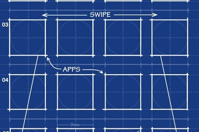 PAC Man iPhone 5 App Skins Wallpapers