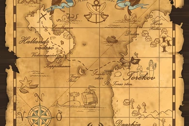 Treasure Map By Kaffepanna On DeviantArt