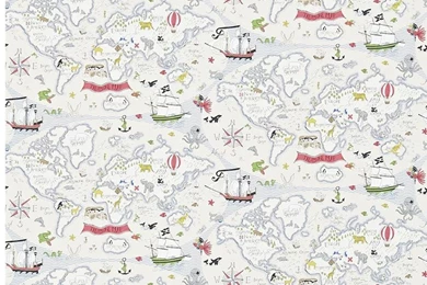 Little Sanderson Wallpapers Abracazoo Treasure Map Collection ...
