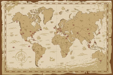 Interactive Map Plots The Possible Locations Of Buried Treasure ...