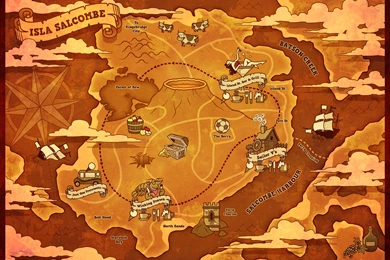 Treasure Map Illustration By LittleBOYblack On DeviantArt