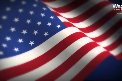Free Video Backgrounds   American Flag Waving   YouTube