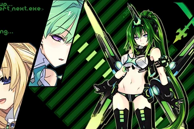 Vert NEXT Form Wallpapers   Hyperdimension Neptunia By Mogarane On ...