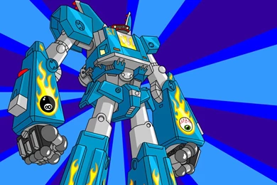 Megas XLR Wallpapers   Crazy Frankenstein