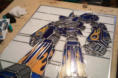 Megas XLR Stain Glass By Remdog13 On DeviantArt