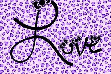 KittyMess • Heart Leopard Wallpapers~