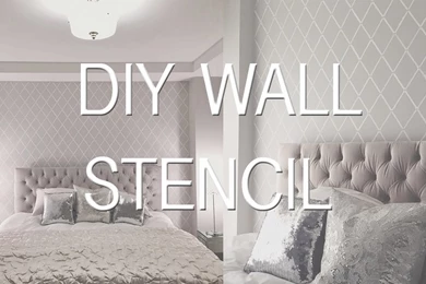 How To Stencil Paint A Wall