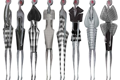 Fashion Sketches Wallpapers   Crazy Frankenstein