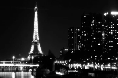 Eiffel Tower Black And White Wallpapers HD W16