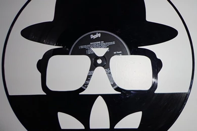 Handmade Vinyl Record Art   Run DMC By Cb375 On DeviantArt