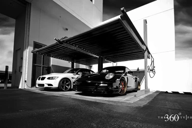 BMW M3 And Porsche 997 TT Wallpapers