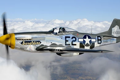 Aircraft Warbird P 51 Mustang Wallpapers