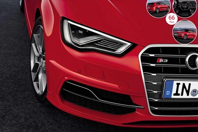 2014 Audi S3   Headlight