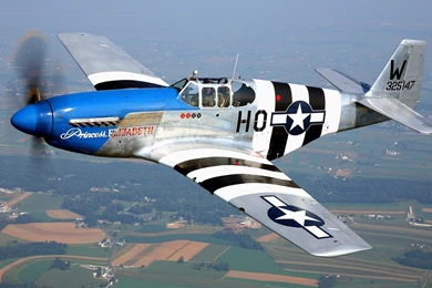 Aircraft Warbird P 51 Mustang Wallpapers