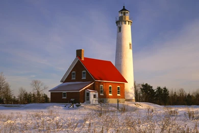 Backgrounds, Desktop, Lighthouse, Michigan, Wallpaper, Iosco ...