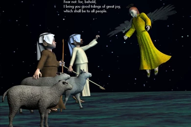 The Nativity Scene: Desktop Wallpapers