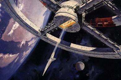 Outer Space Space Station 2001: A Space Odyssey Science Fiction ...