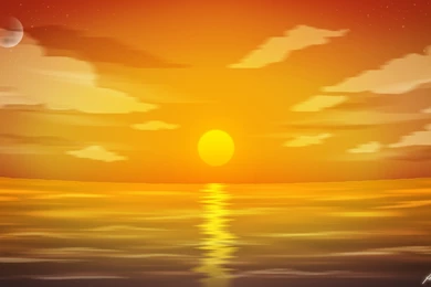 Orange Water (Digital Painting Wallpaper) By Hackerfact On DeviantArt