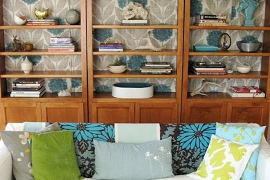 Chateau À Gogo: ORLA KIELY FLOWER BLOSSOM WALLPAPER NOW AVAILABLE