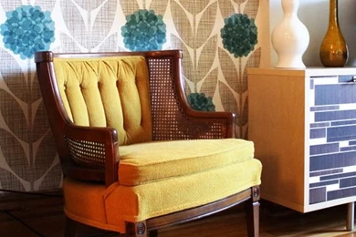 Chateau À Gogo: ORLA KIELY FLOWER BLOSSOM WALLPAPER NOW AVAILABLE