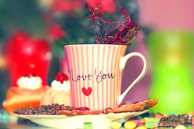 I Love You Cup   Ztona Wallpapers