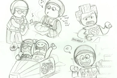 281 The Lego Movie Art