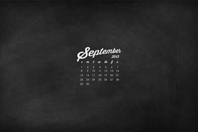 Free Wallpapers For September 2013 — Six Leaf Design