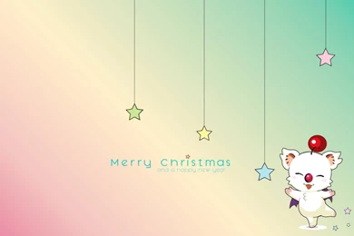 Christmas Final Fantasy Moogle Wallpapers   (