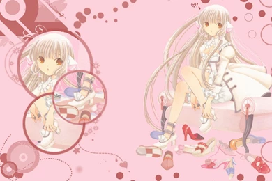 Chii Loves Shoes By Haphazard moogle On DeviantArt