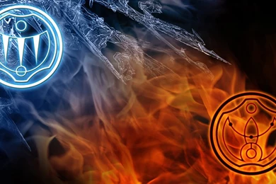 Fire And Ice Wallpapers By Kemipo On DeviantArt