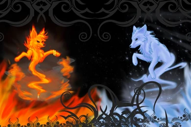 Fire And Ice :: Wallpapers By TwistedCaliber On DeviantArt