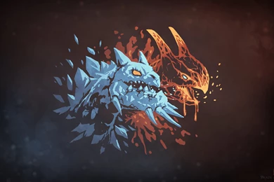 Jakiro Fire And Ice Wallpapers