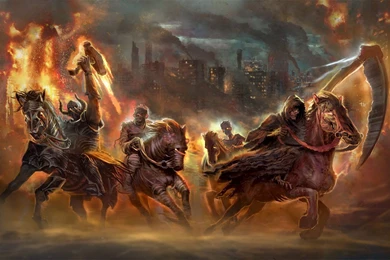 The four horsemen of the apocalypse fantasy hd wallpaper 1920×1080 ...