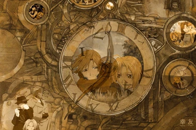 Fullmetal Alchemist Elric Alphonse Elric Edward Roy Mustang Kain ...