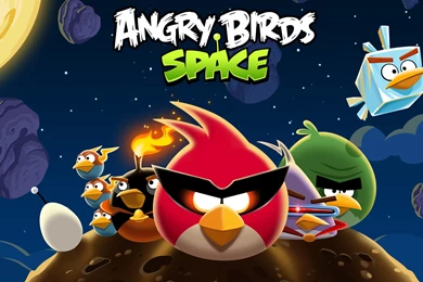 Angry Birds Space Game Wallpapers