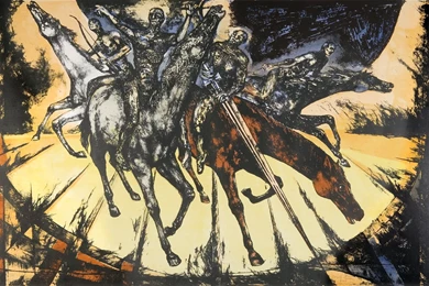 4 Horsemen Of The Apocalypse Dark Fantasy Religion Reaper Horses ...