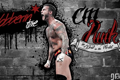 CM Punk Wallpapers Clobberin Time SrGambit By SrGambit On DeviantArt