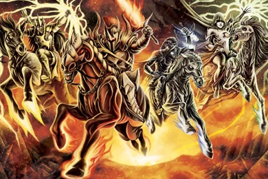 Four Horsemen Of The Apocalypse By Matchack On DeviantArt