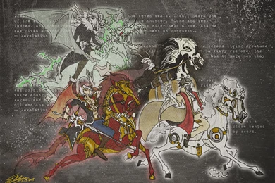 The Four Horsemen Of The Apocalypse By IPWNoobs On DeviantArt