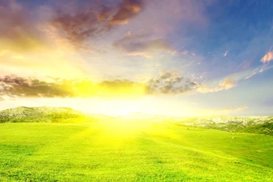 Dazzling Sun HD Desktop Wallpapers : Fullscreen : Mobile : Dual Monitor