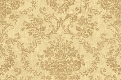 OM92105 Gold Floral Damask   Fontana   Raymond Waites Wallpapers