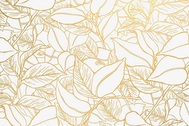 Gold Floral Backgrounds