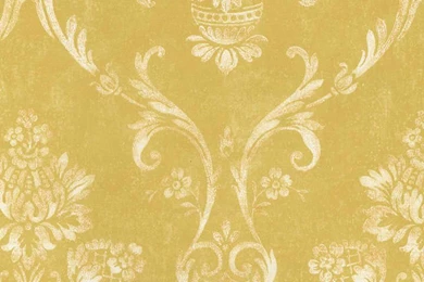 Gold Damask Floral Wallpapers By Seabrook